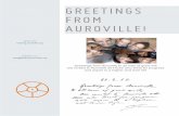 GREETINGS FROM AUROVILLE! - GlobalGiving