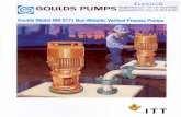 Goulds Model NM 3171 Non-Metallic Vertical Process Pumps