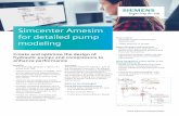 Simcenter Amesim for detailed pump modeling