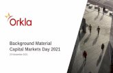 Background Material Capital Markets Day 2021