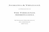 Samatha & Vipassana in the Theravada Abhidhamma -