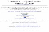 Management Group & Organization - Sage Publications