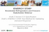 Residential Refrigerators and Freezers Stakeholder Webinar