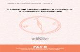 Evaluating Development Assistance: A Japanese Perspective - FASID
