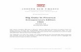 A Guide to Big Data in Finance - Entrepreneurs Edition v1.0 - Meetup