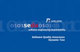 Software Quality Assurance 4 Dynamic Testing