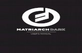 Matriarch Dark Manual - Moog Music