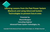Learning Lessons from the Past Power System Blackouts and ...