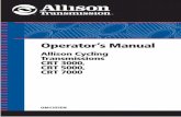 Operator's Manual CRT Series