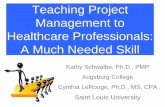 Teaching Project Management to Healthcare -