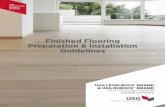 LEVELROCK® Floor Underlayment Finished Floor Installation