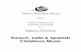 French, Latin & Spanish Christmas Music - Yelton Rhodes Music