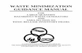 waste minimization guidance manual - Mississippi Department of