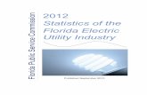 2012 Statistics of the Florida Electric Utility Industry