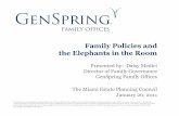 Family Policies and the Elephants in the Room