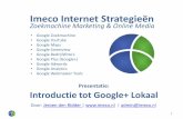 Introductie tot Google Plus Lokaal - Imeco Internet Strategie«n