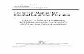 Technical Manual for Coastal Land Use Planning - NC Division of
