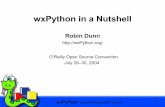 wxPython in a Nutshell