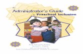 An Administrator's Guide to Preschool Inclusion - Arizona