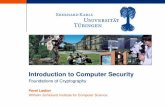 Introduction to Computer Security - Foundations of Cryptography