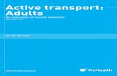 Active transport: Adults