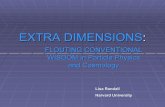EXTRA DIMENSIONS: - Particle Theory