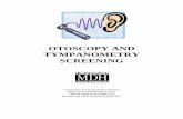 Otoscopy and Tympanometry Screening Manual - Minnesota