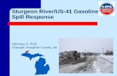 Sturgeon River/US-41 Gasoline Spill Response