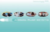 BSUH Annual Plan 2015/16