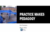 Practice makes pedagogy