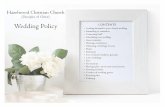 (Disciples of Christ) Wedding Policy