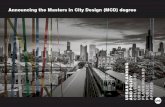 MCD Brochure - College of Urban Planning and Public Affairs