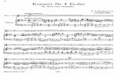 Mozart-Horn Concerto No.4 piano part - Free scores