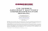 cb series aircraft battery owner/operator manual - Concorde Battery
