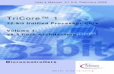 TriCore 1 v1.3: Volume1: Core Architecture - CS 4