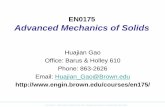 EN0292-S33 Special Topics in Engineering New Frontiers of Solid