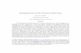 Entrepreneurs in the Theory of the Firm - American Economic