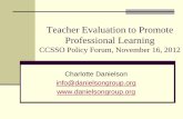 Key Considerations in Teacher and Leader Evaluation Implementation