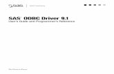 SAS(R) ODBC Driver 9.1 User's Guide and Programmer's Reference