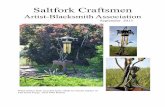 September 2013 - Saltfork Craftsmen Artist-Blacksmith Association