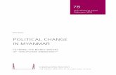 Political Change in Myanmar