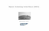 Open Catalog Interface (OCI) - TBlox B.V