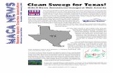Clean Sweep for Texas! MACA NEWS Millennium Special Edition