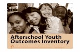 PASE Afterschool Youth Outcomes Inventory -