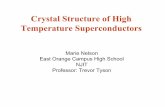 Crystal Structure of High Temperature Superconductors - Njit