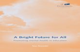 A Bright future for All: Promoting mental health in - Well London