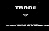 Operating and Service Manual - Trane Railway - ERIX RailCar