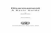Disarmament: A Basic Guide
