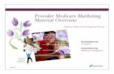 Medicare Compliance Provider Marketing Training (pdf) - Health Net