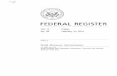 Small Business Administration - GPO